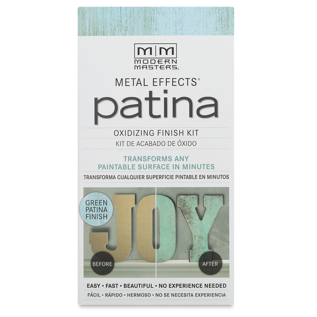 Patina Oxidizing Finish Kits Green-Metal Effects by Moder Masters