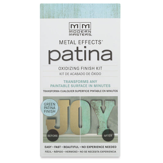 Patina Oxidizing Finish Kits Green-Metal Effects by Moder Masters