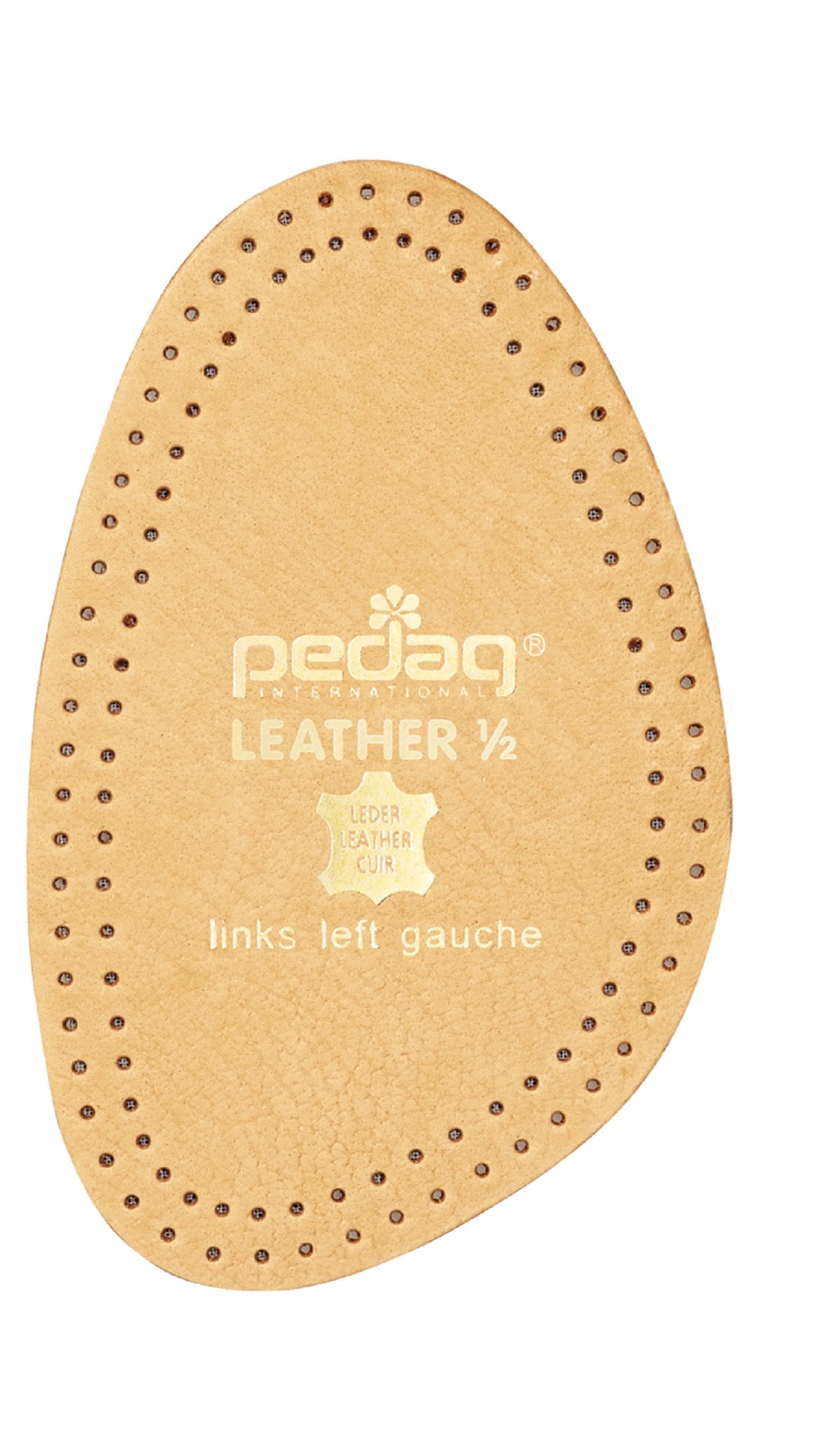 Pedag  leather half insole with forefoot cushion. 39/40-  9/10L