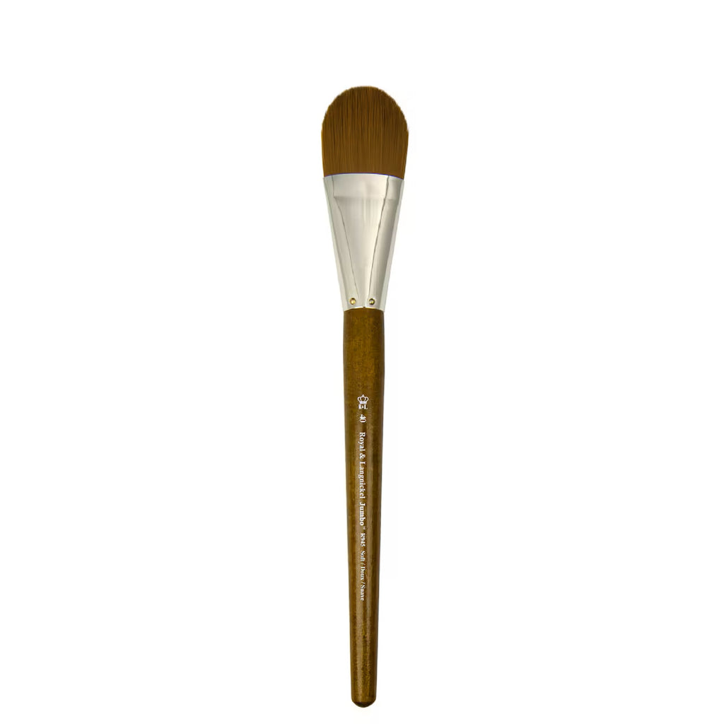 Royal & Langnickel Jumbo Soft Filbert Paintbrush # 40