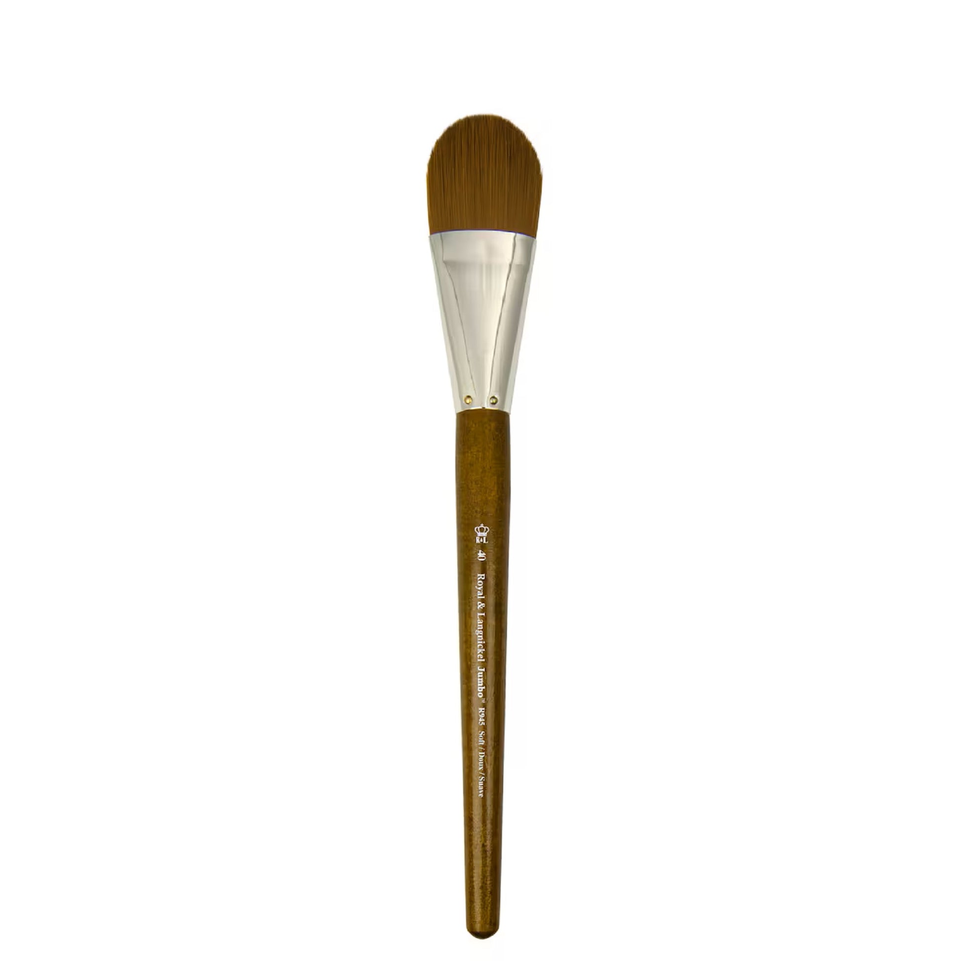 Royal & Langnickel Jumbo Soft Filbert Paintbrush # 40