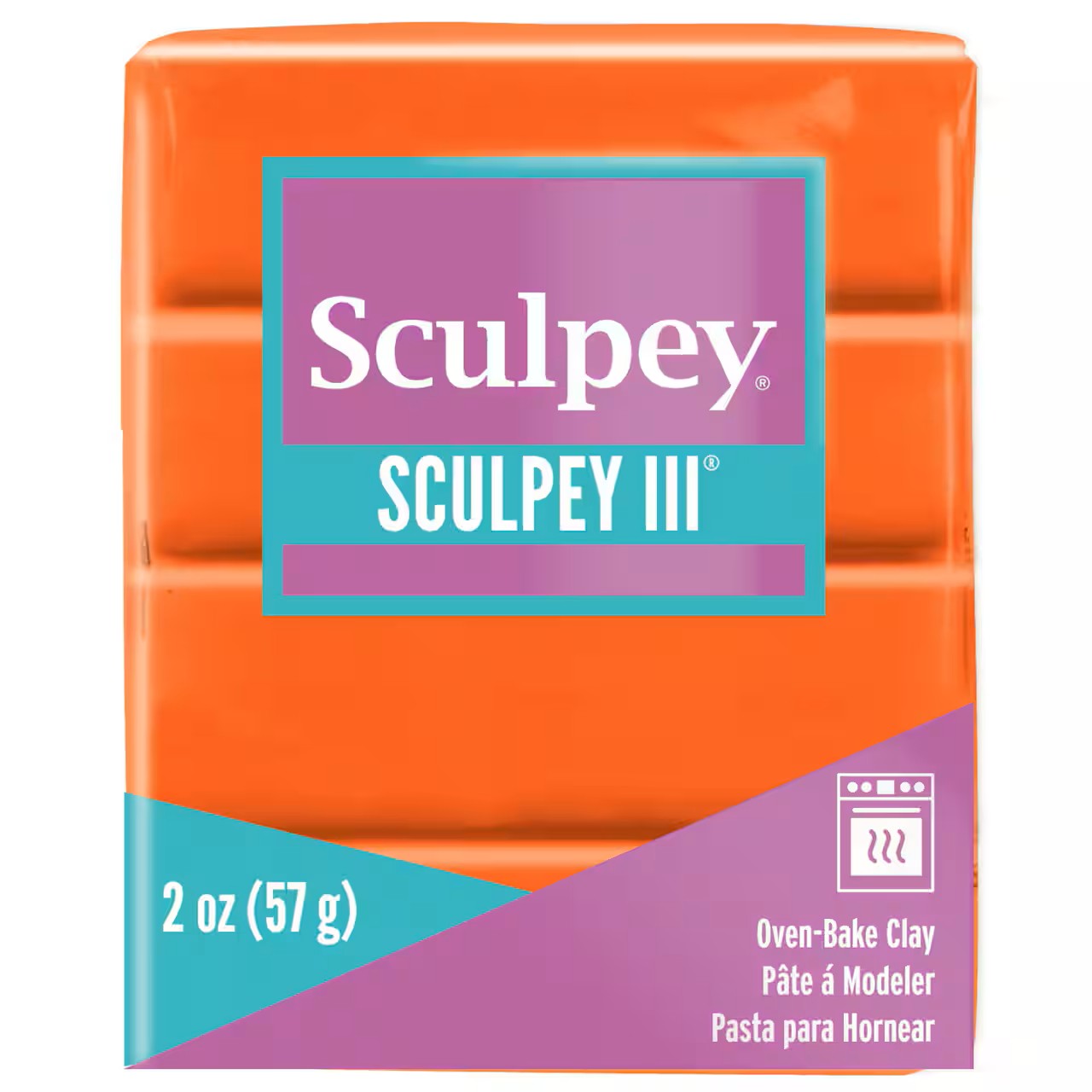 Sculpey III Oven-Bake Polymer Clay, 2 oz