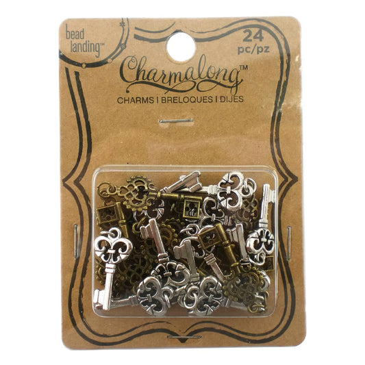 Key Charm Mix by Bead Landing