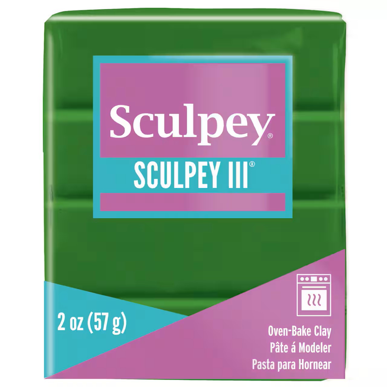 Sculpey III Oven-Bake Polymer Clay, 2 oz