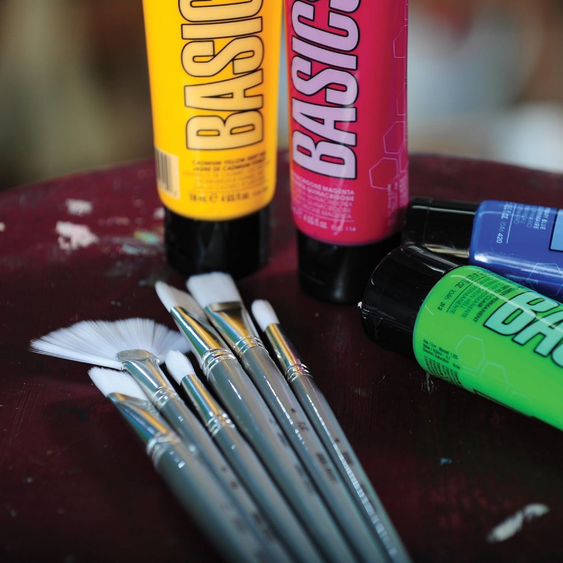 Liquitex BASICS Acylic Paintbrush, Set of 5