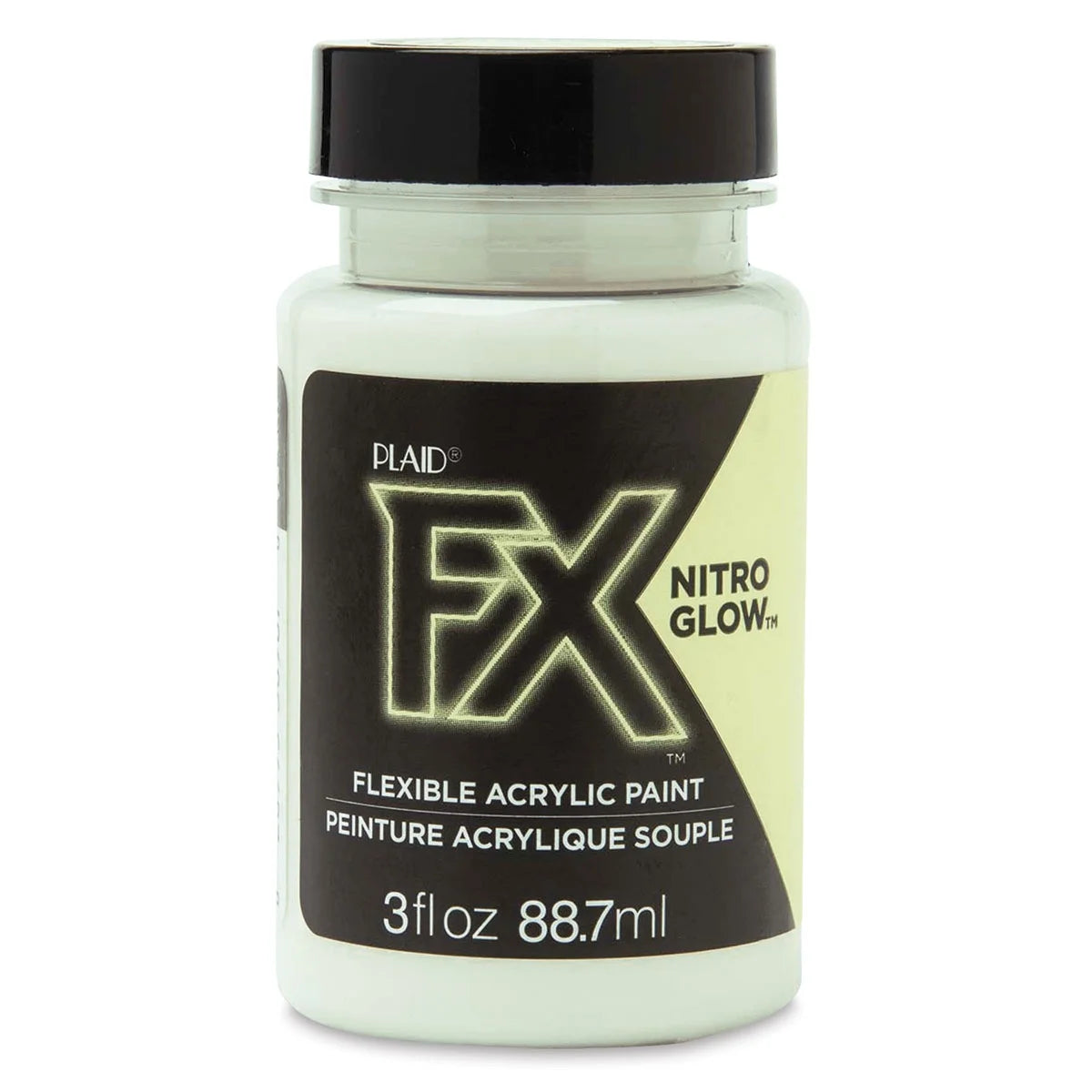 Nitro Glow Flexible Acrylic Paint, 3 oz by Plaid FX