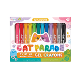 Ooly Cat Parade Gel Crayons - Set of 12