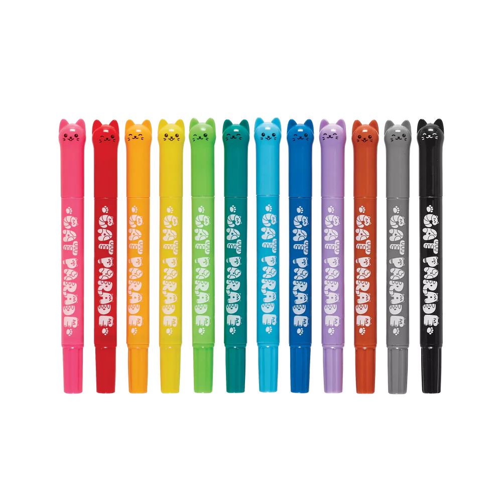 Ooly Cat Parade Gel Crayons - Set of 12