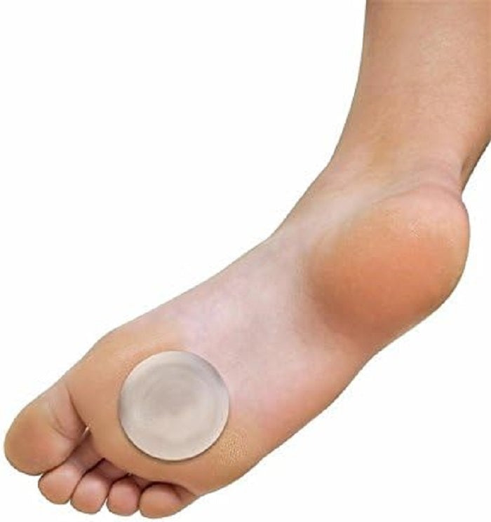 GEL Reusable Callus Cushions, 1 Box of 6 Pads by Pedifix