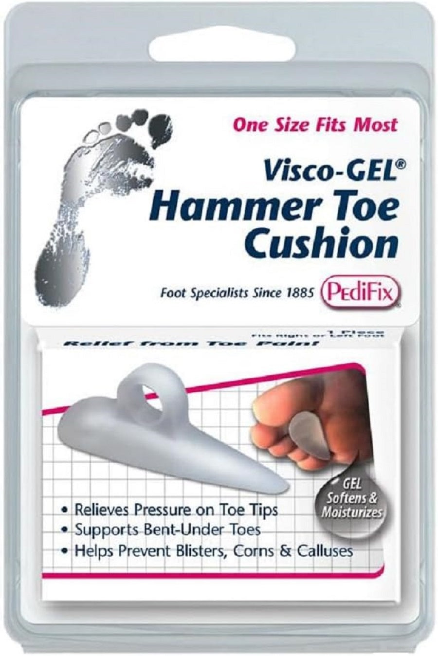 Visco-Gel Hammer Toe Cushion by Pedifix