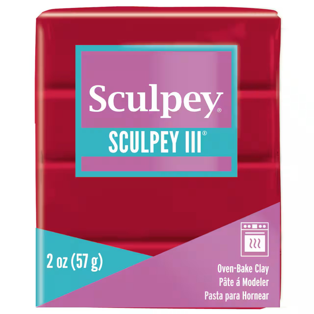 Sculpey III Oven-Bake Polymer Clay, 2 oz