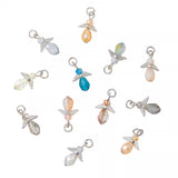 Charmalong Multicolor Rhodium Angel Drop Charms by Bead Landing