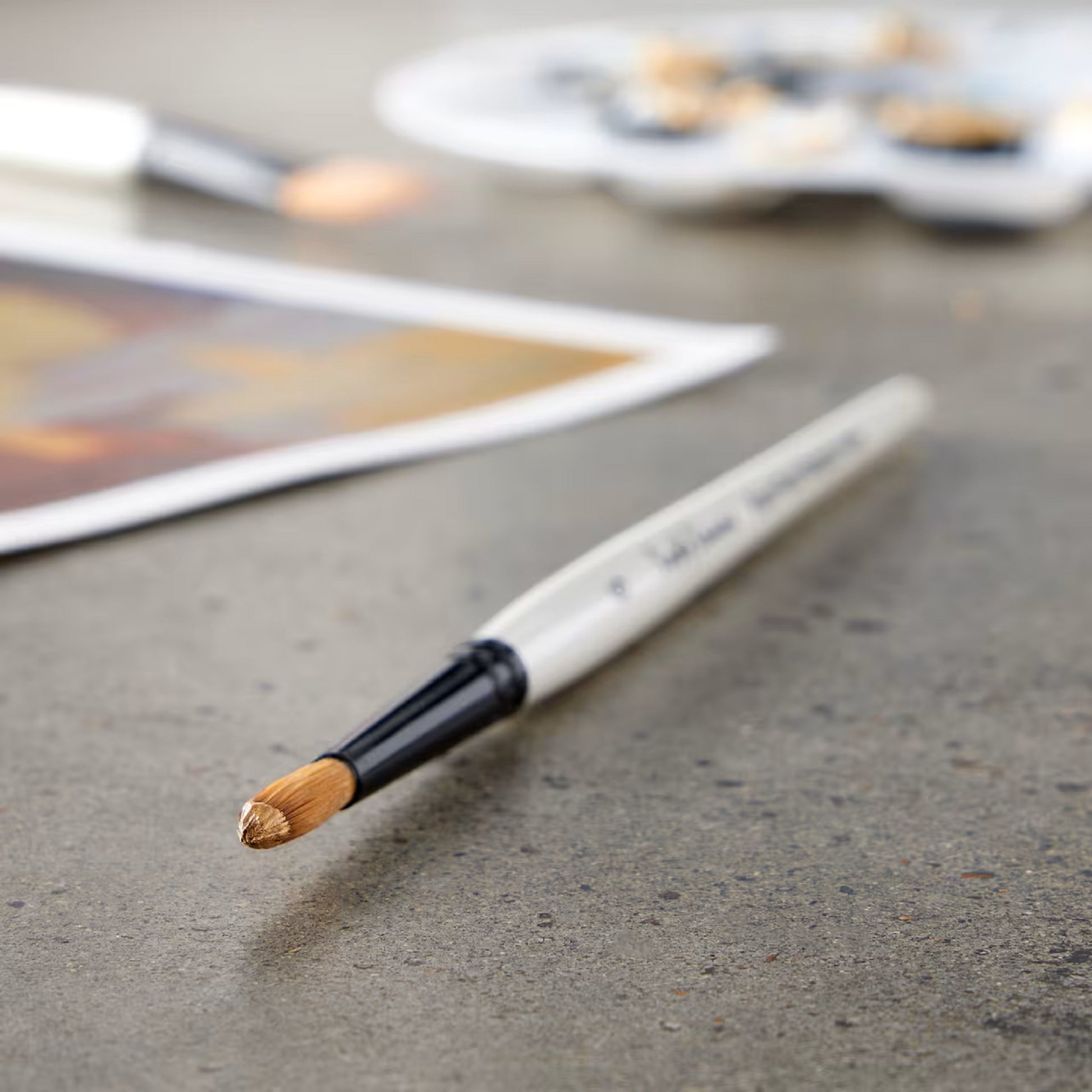 Simply Simmons Short Handle Round Brush