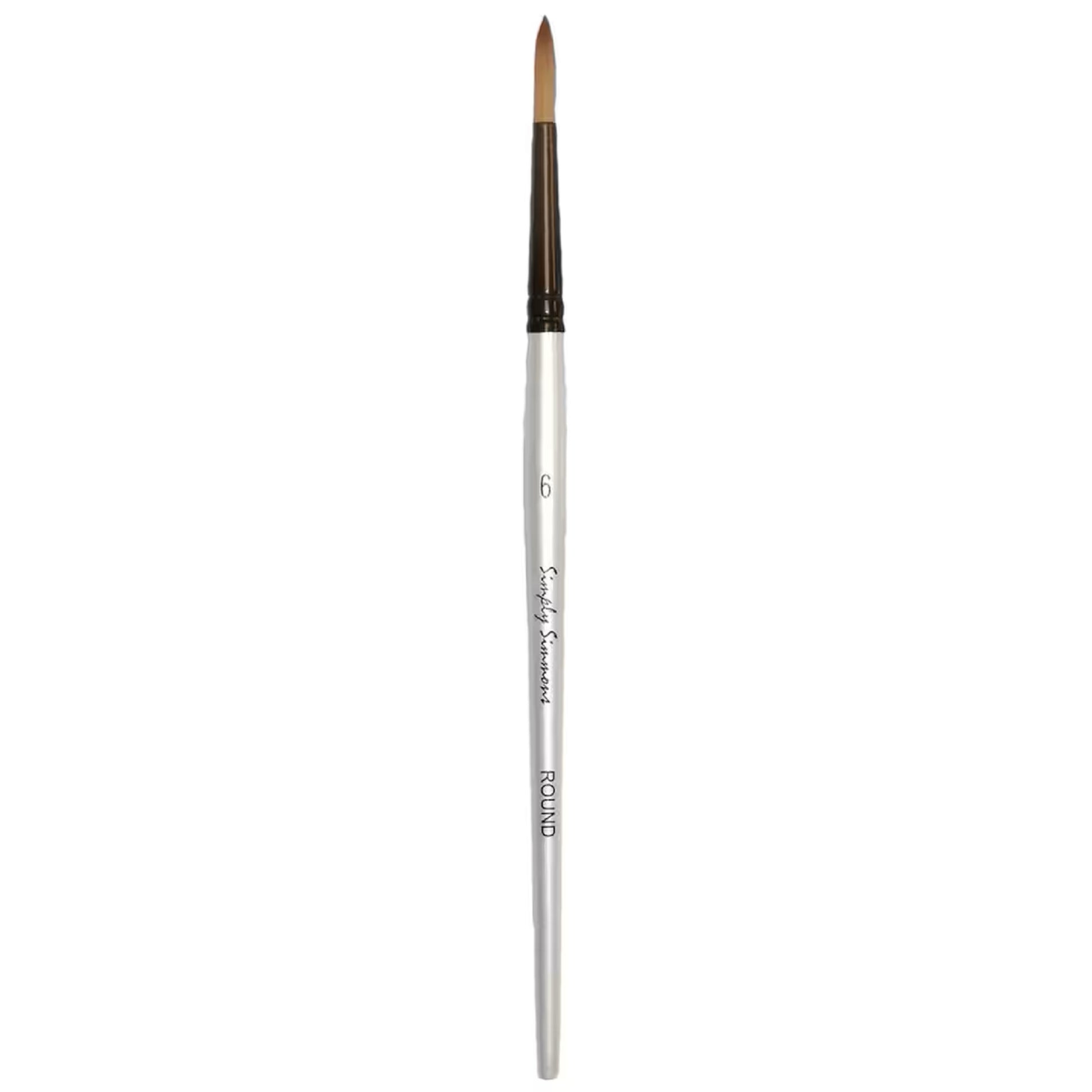 Simply Simmons Short Handle Round Brush