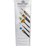 Royal & Langnickel Essentials  Acrylic Gold Taklon 5 Piece Brush Set