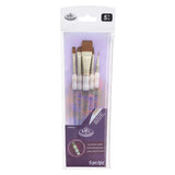 Royal & LangnickelSynthetic Sable 5 Piece Brush Set