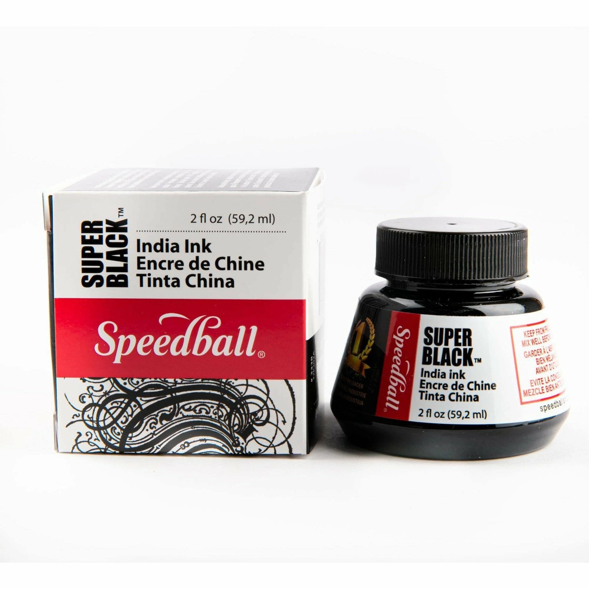 Speedball Super Black India Ink