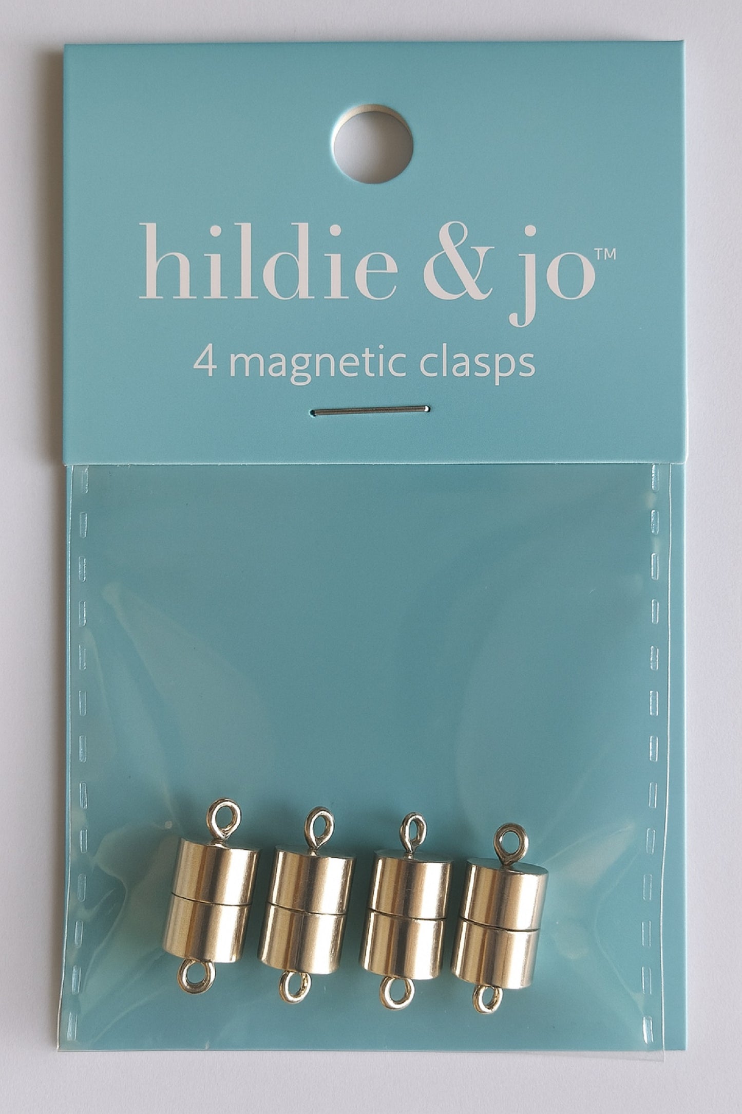Silver Magnetic Clasps – Set of 4 by hildie & jo | Jewelry Findings