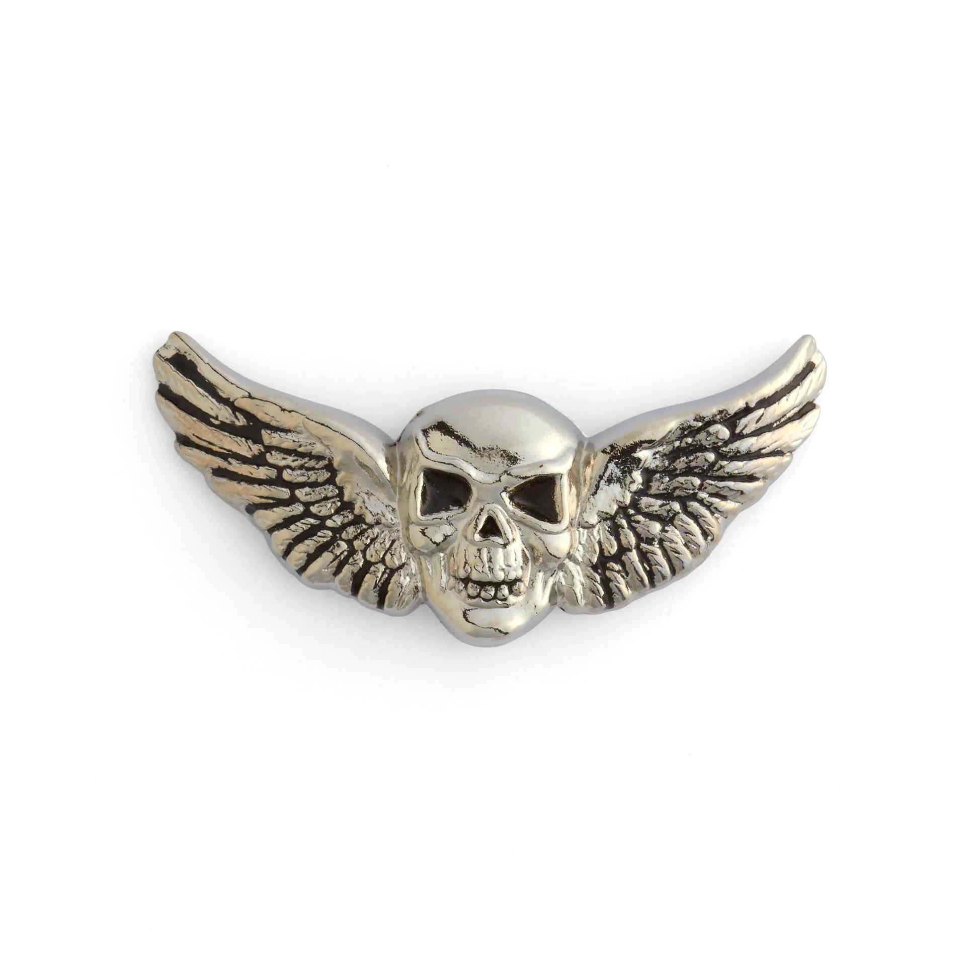 Tandy Leather Skull Wings Cycle Concho