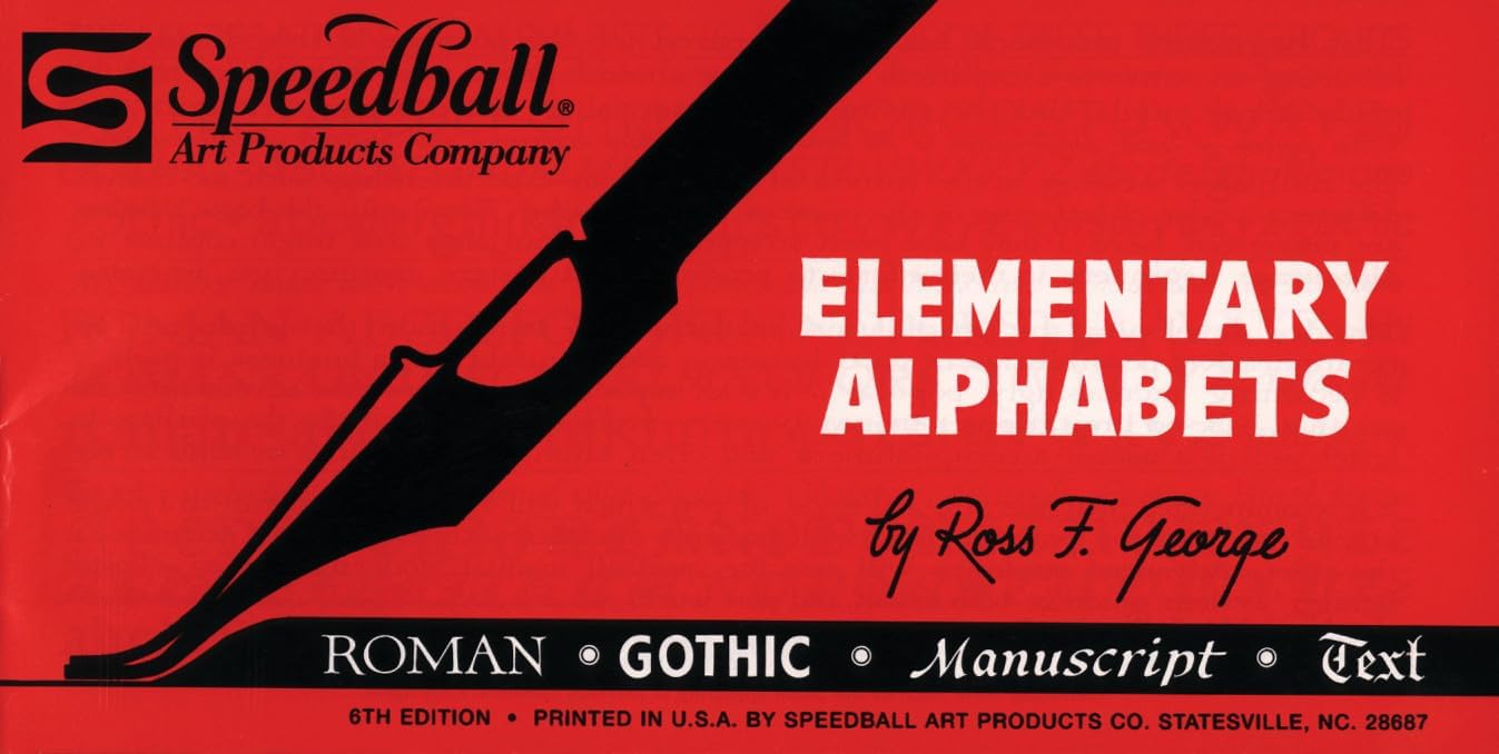 Speedball Elementary Alphabet Book