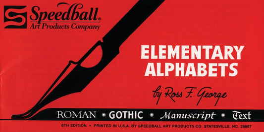 Speedball Elementary Alphabet Book