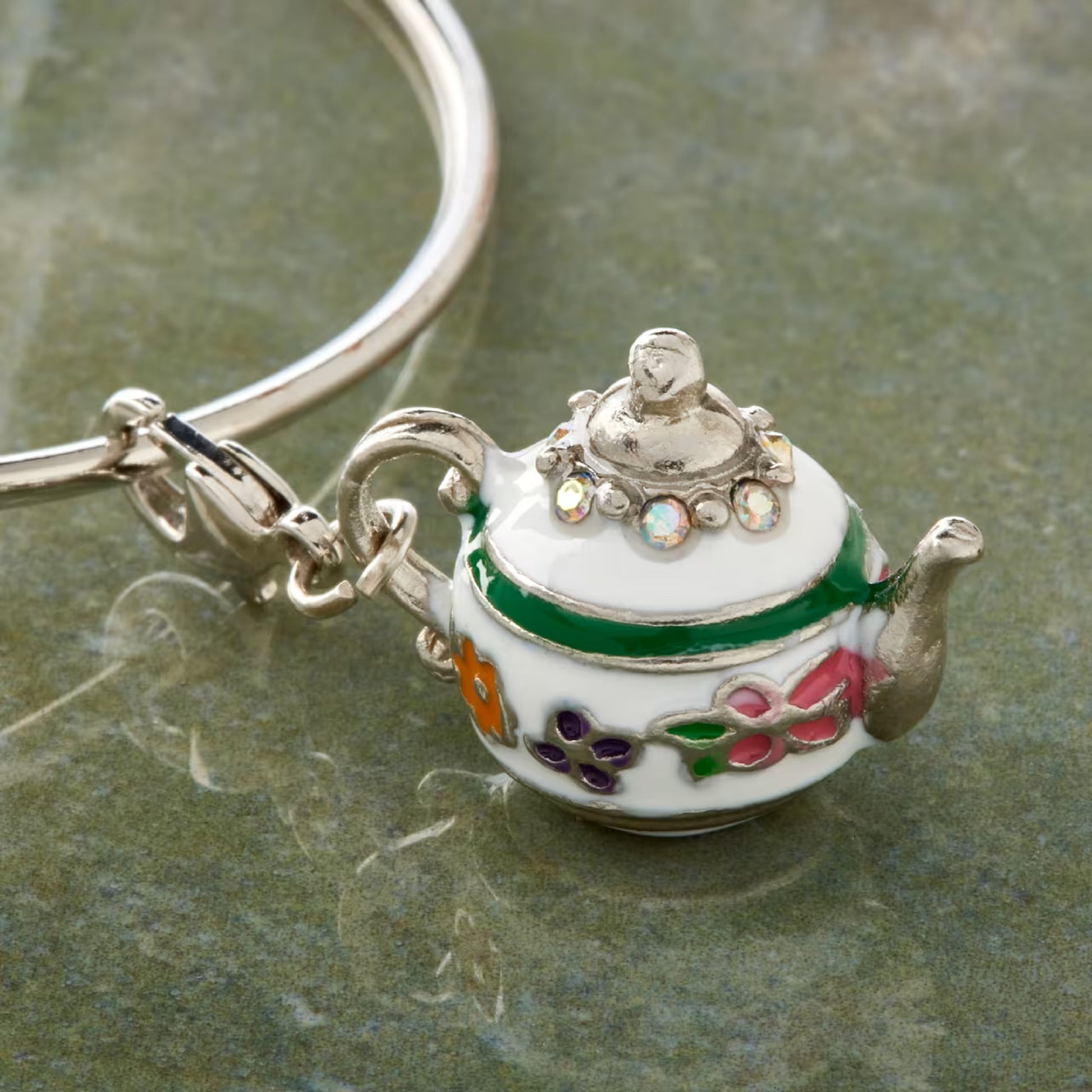 Teapot Charm by Bead Landing