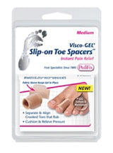 Visco Gel Slip-On Toe Spacers by Pedifix