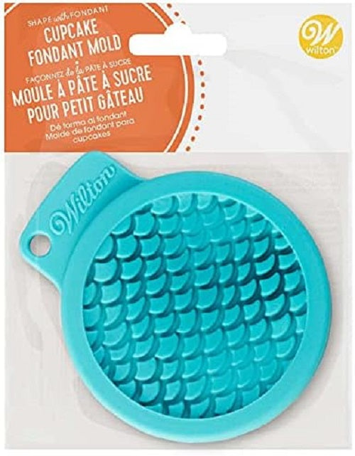 Wilton Silicone Cupcake Fondant Mold Waves US $6.95