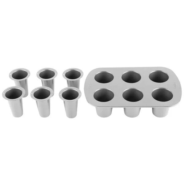 Wilton 6 Compartment Non-Stick Steel Shot Glass Baking Mold