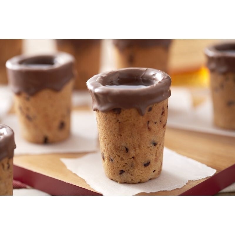 Wilton 6 Compartment Non-Stick Steel Shot Glass Baking Mold