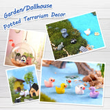 123 Pcs Fairy Garden Accessories Outdoor, Miniature Figurines, Decorations, Kit for Terrarium Supplies DIY Craft Decor