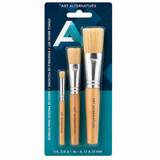 Art Alternatives - Stencil Brush - 3-Brush Set