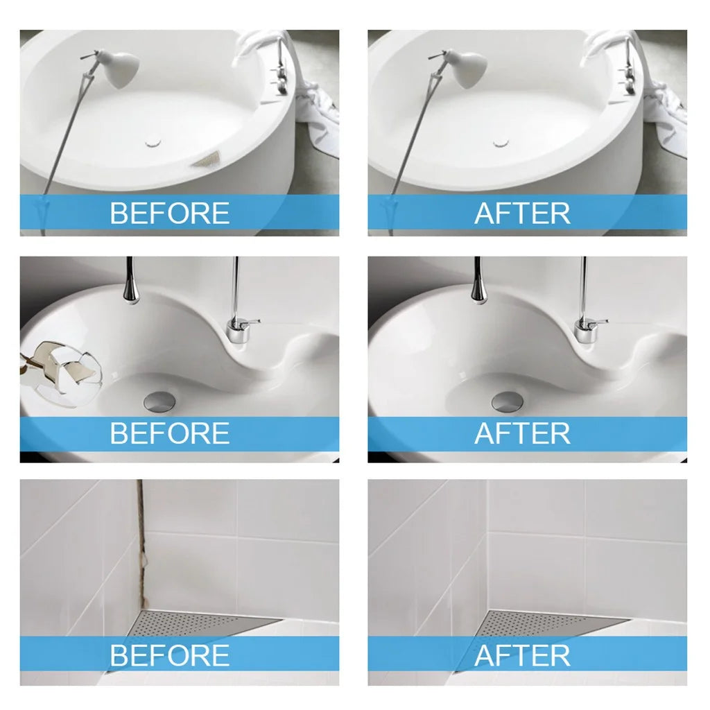 Tile and Shower Repair Kit for White Surfaces - Easy-To-Use, Water-Resistant Epoxy Acrylic for Chips, Scratches, and Cracks on Fiberglass, Acrylic, Ceramic, and More