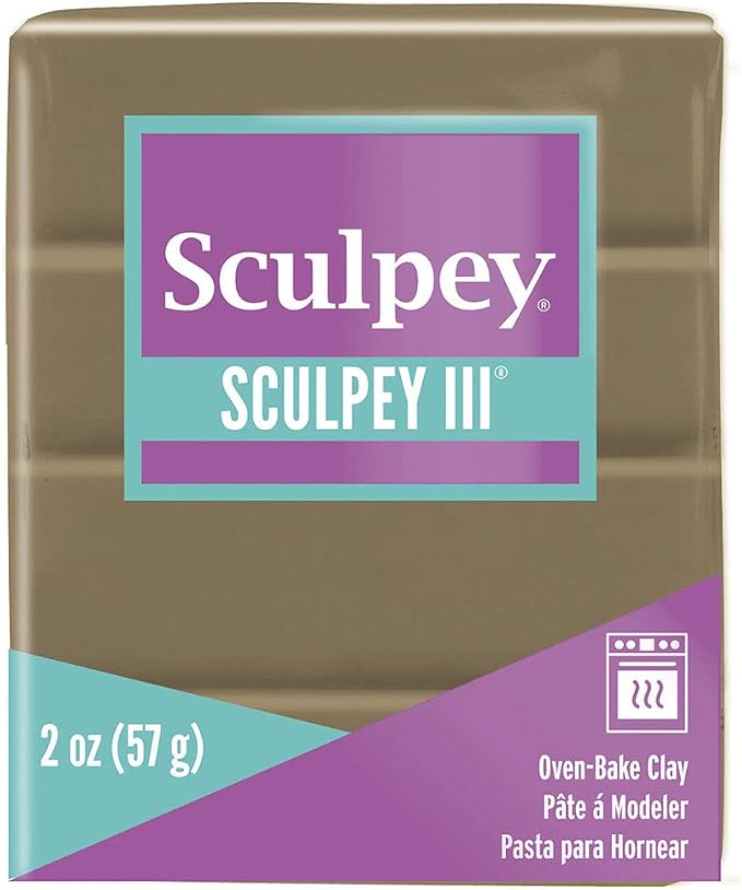 Sculpey III Oven-Bake Polymer Clay, 2 oz