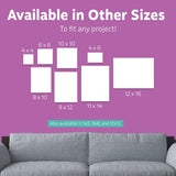 Canvases for Painting 12 Packs - 8 X 10” Blank Canvas 100% Cotton Painting Canvas Panels for Acrylic, Oil & Watercolor Paint for Canvas Painting