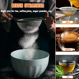 Biscuit Cutter Set,10Pcs Stainless Steel Pastry Blender Set with Pastry Cutter,5Pcs Biscuit Cutter,Dough Cutter,3 Cup Flour Sifter,Baking Mat and Fine Mesh Strainer for Cooking Cookies and Donuts