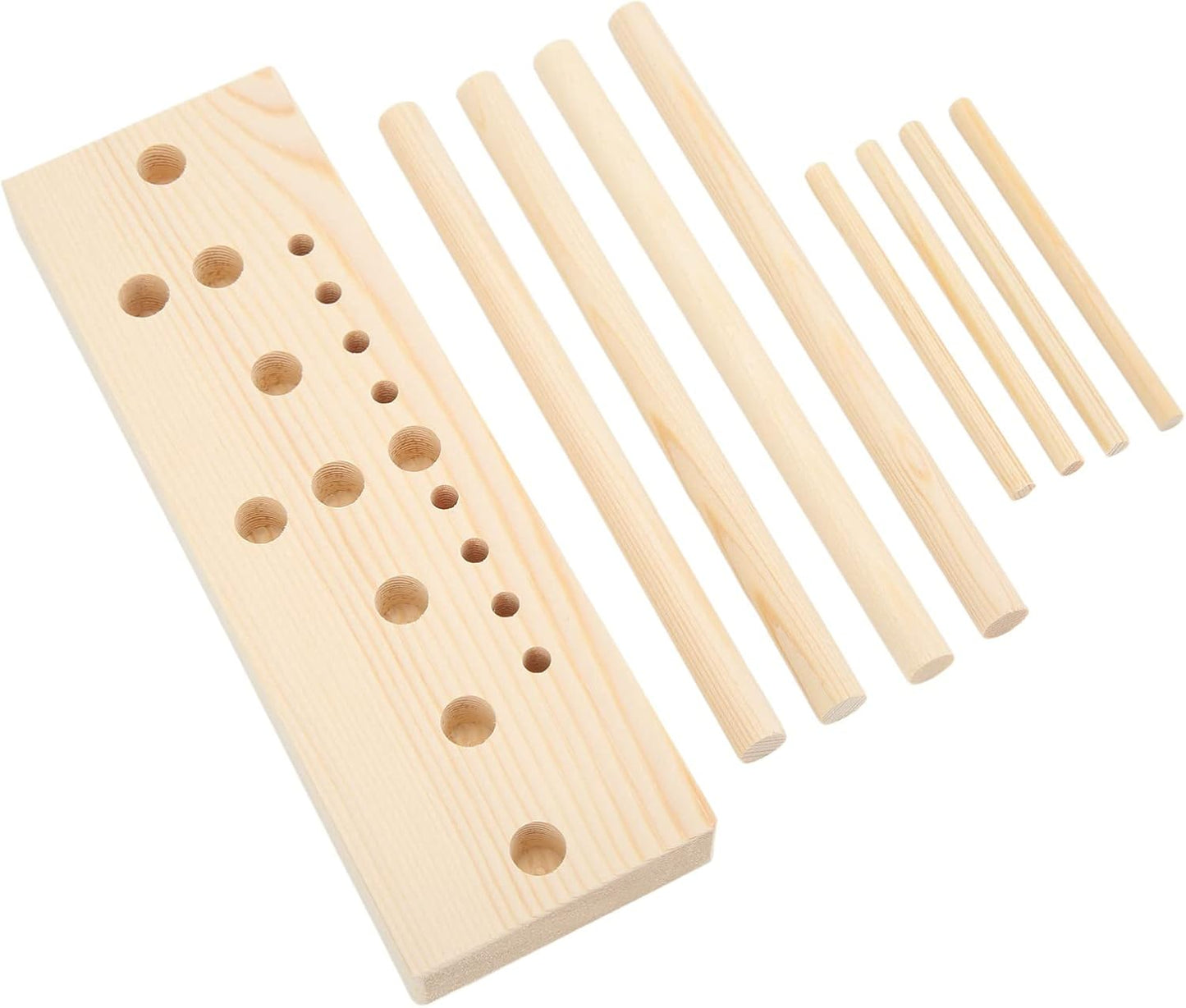 Bow Maker Tool, Bow Making Kit for Ribbon for Wreaths, Wreath Making Supplies with Wooden Board Sticks for Making Bows Crafts Party Decorations