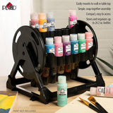 Rotational Organizer for Acrylic Storage, Holds 24 Standard 2 Fl Oz Bottles, DIY Arts & Crafts Organizer, 31100