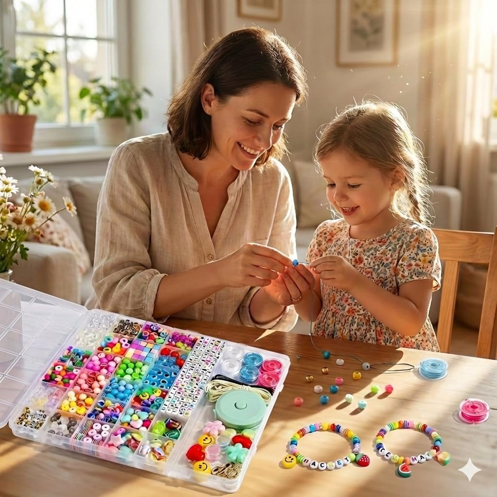 657Pcs DIY Phone Charm Kit for Girls Boys Bead Keychain Making Kit Beads for Children Beaded Keychain Making Kits Letter Alphabet Name Beads Heart Flower Backpack Charms Accessories Gift