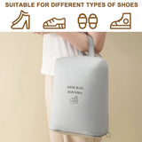 Travel Shoe Bags Waterproof Portable Shoe Pouches Organizer Dust-Proof Portable Small Shoe Organizer for Travel Hiking