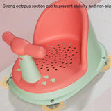Baby Shower Chair Non Slip Infants Bath Seat Stool Adjustable Child Seat Baby Bathtub Toddler Shower Supplies Bath Accessories
