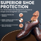 HOUNDSBAY Cedar Shoe Tree - Shoe Trees for Men & Women, Sneakers, Widener & S...
