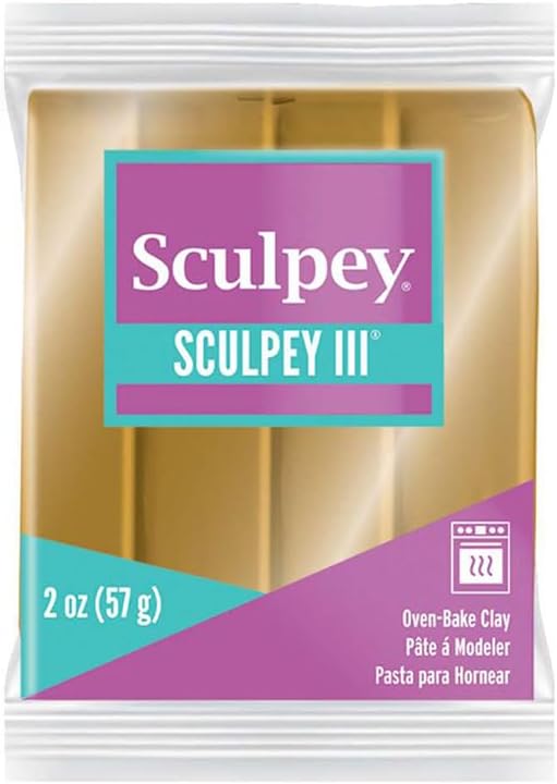 Sculpey III Oven-Bake Polymer Clay, 2 oz
