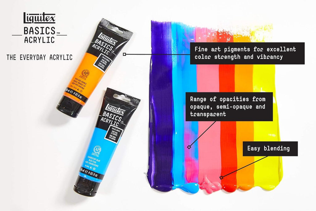 Acrylic Paint, 4oz by Liquitex Basics