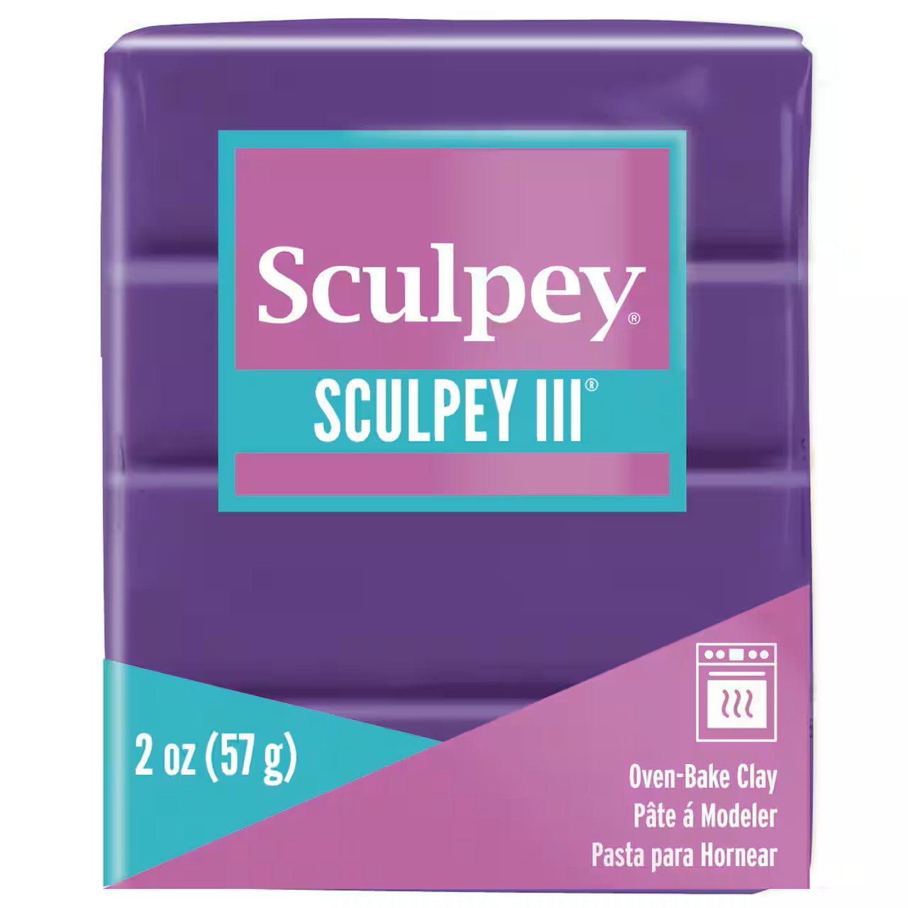 Sculpey III Oven-Bake Polymer Clay, 2 oz