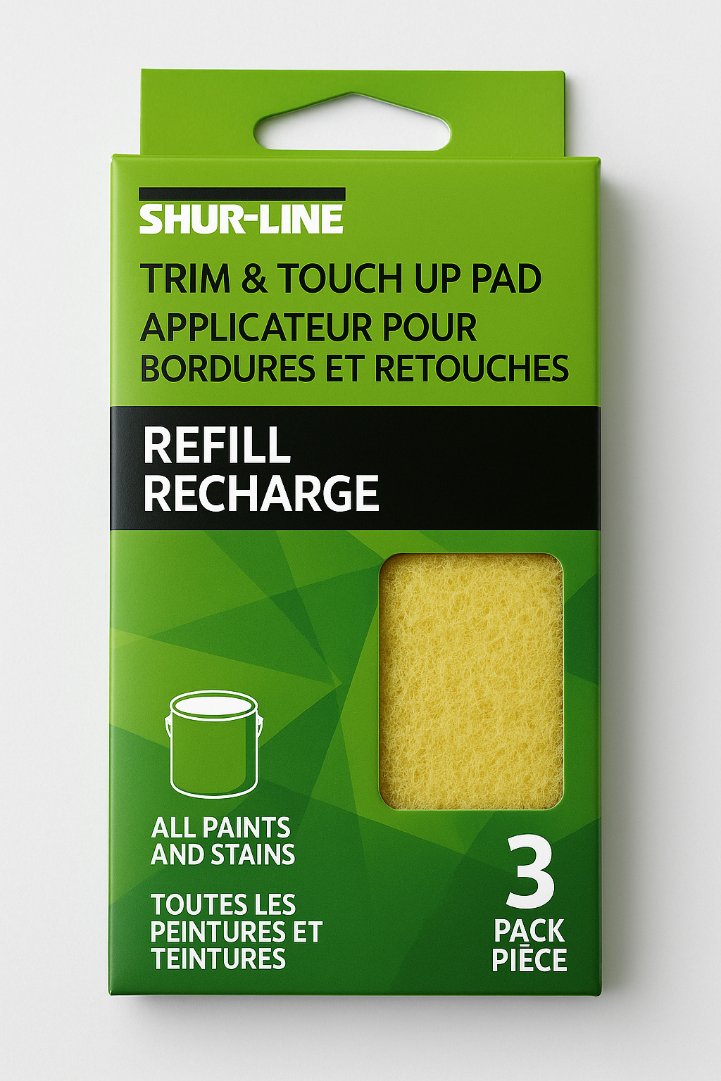 1 In. Replacement Paint Pad, (3-pack) by Shur-Line