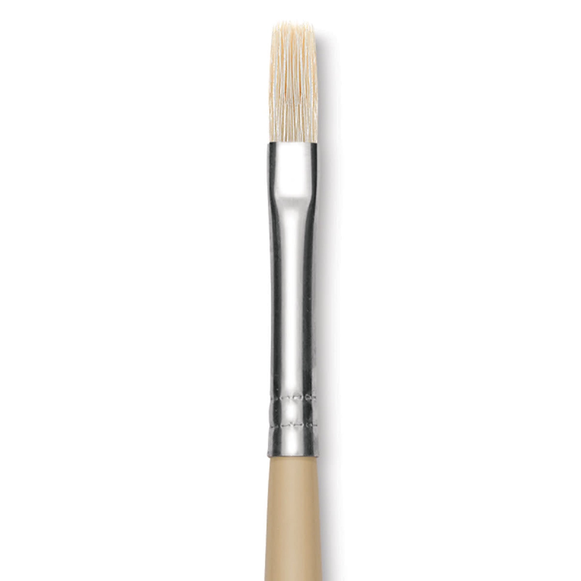 Robert Simmons Signet Brush - Flat, Long Handle.