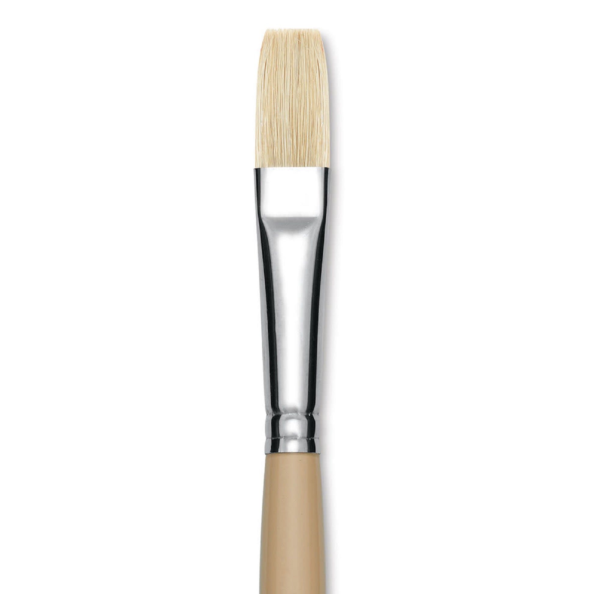 Robert Simmons Signet Brush - Flat, Long Handle.