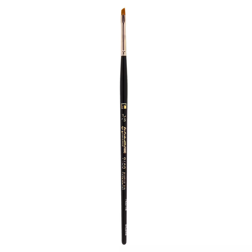 Short Handle Angle Shader Brush by Artist's Loft  Vienna 1/8in