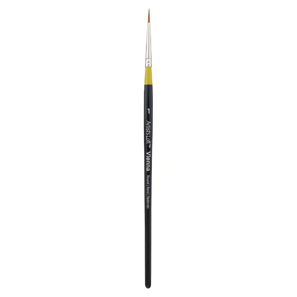 Short Handle Round Brush by Artist's Loft  Vienna